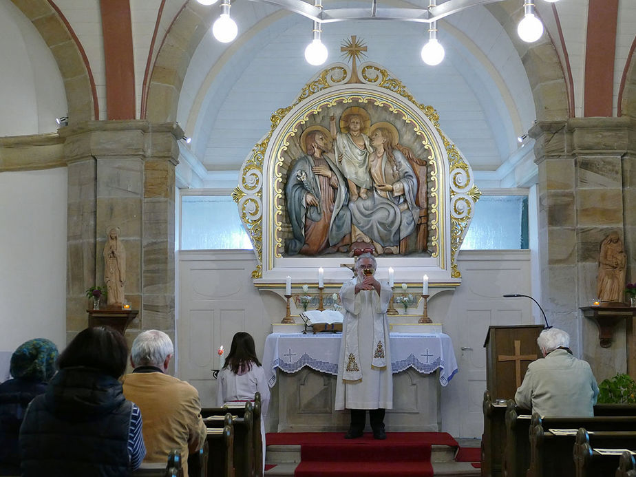 Maigottesdienst in der Weingartenkapelle (Foto: Karl-Franz Thiede)